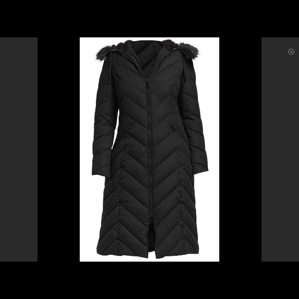 Warm Full length Puffer Coat - NWOT